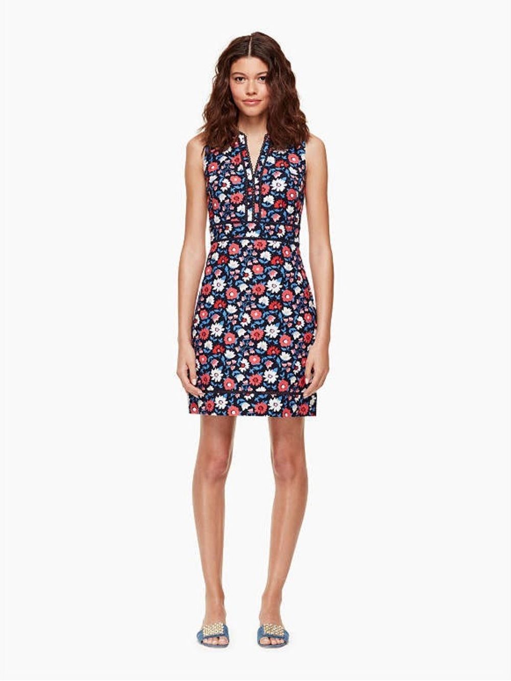 🌸 Kate Spade New York Floral Sheath Dress – Size 0 (NWOT)